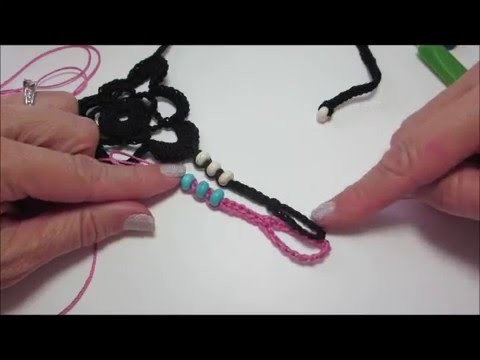 How to Attach Beads to Your Crochet Project By Juls