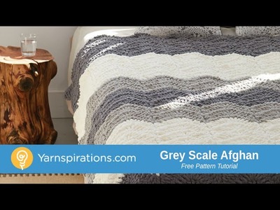 How to Crochet a Blanket: Grey Scale Blanket