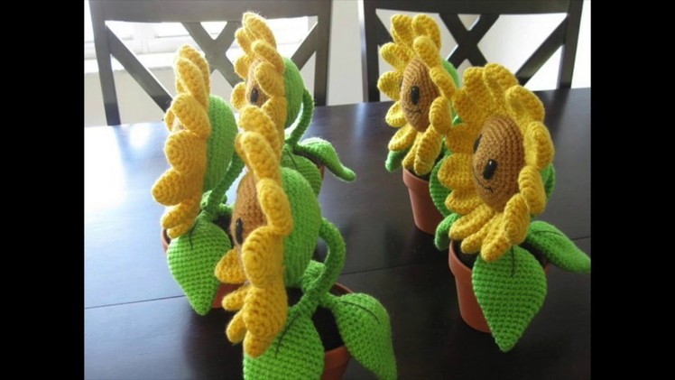 How to Crochet Amigurumi: Chain Stitch (Sunflower Stem)