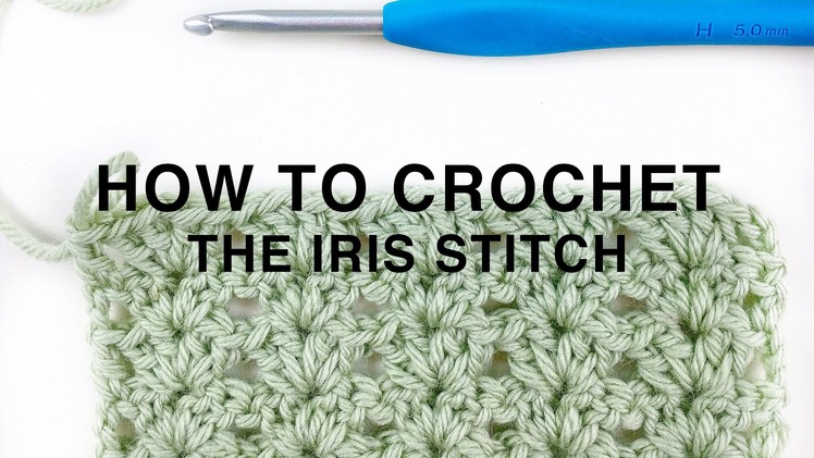HOW TO CROCHET + the Iris Stitch