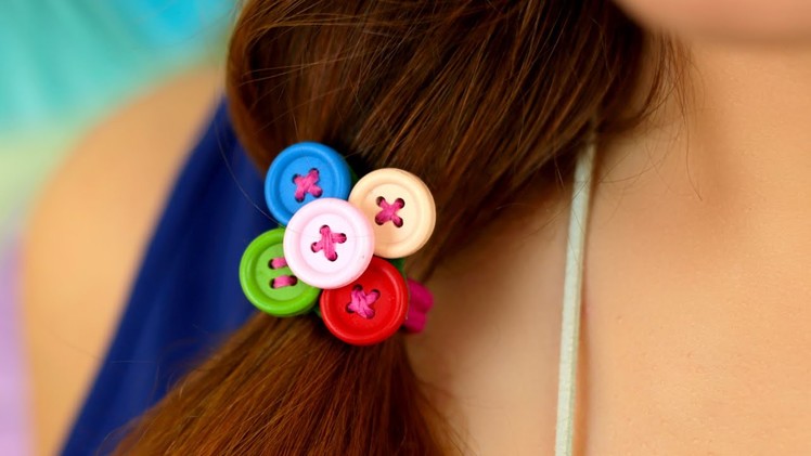 How to Make A DIY Hair Tie For Girls