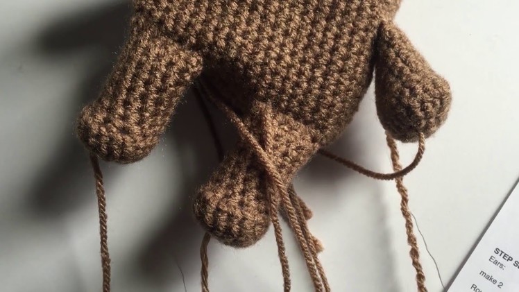 Learn to Crochet: Boxy Bear Body Part 2