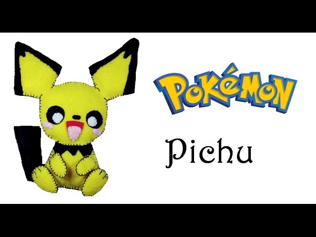 Pokemon: How To Make Pichu Plushie Tutorial