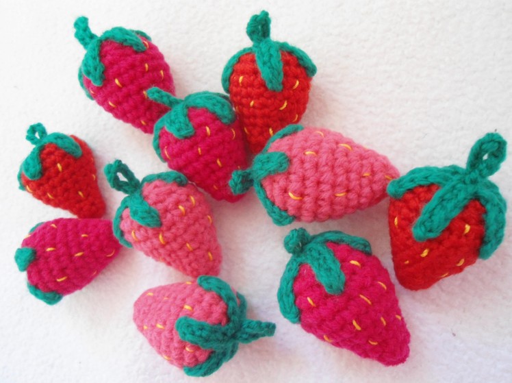 Strawberry crochet