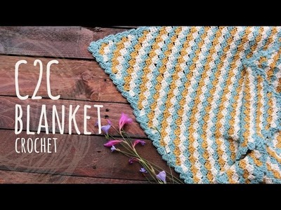 Tutorial Crochet C2C Blanket