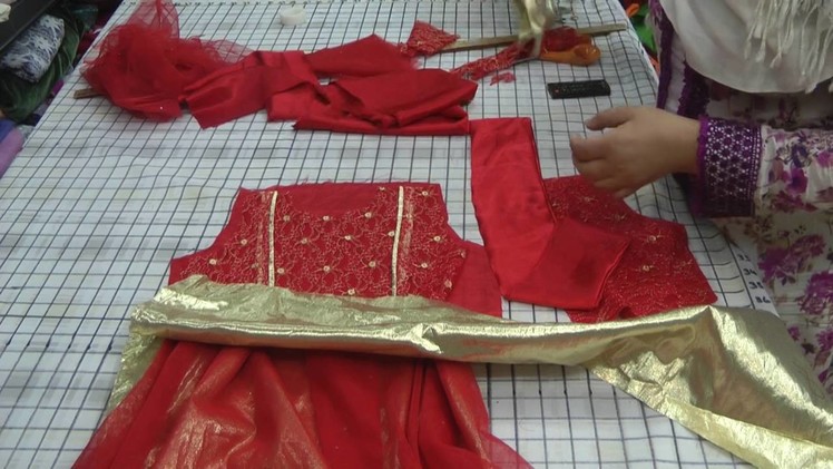 How to assemble baby dress