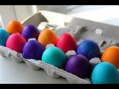 How to Dye Color or Decorate Easter Eggs with Kool Aid