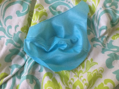 How to make a bra cup without a lining or using a serger