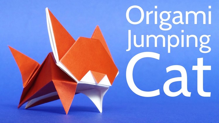 How to Make a Cute Origami Cat 