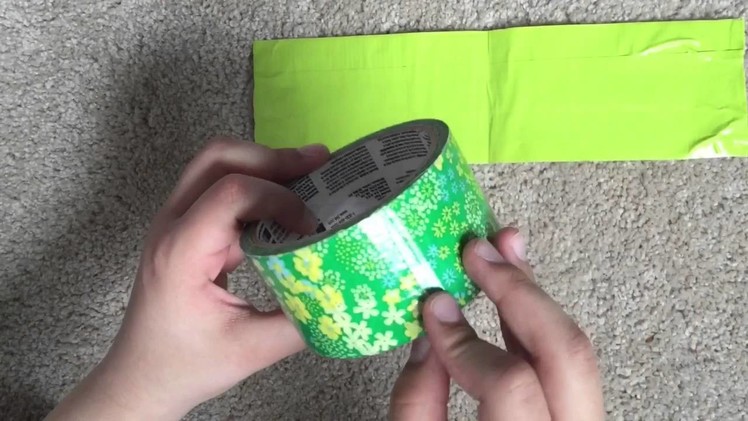 How to make a duct tape wallet (for beginners)