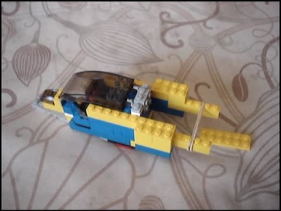 How to make a lego motor boat that works