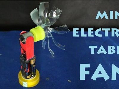 How to make a mini electric fan | homemade toy