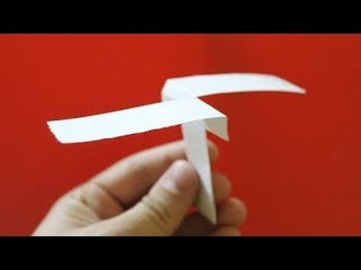 How to make a paper helicopter