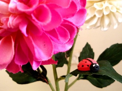 How To Make A Paper Lady Bug Using Paper Art Quilling