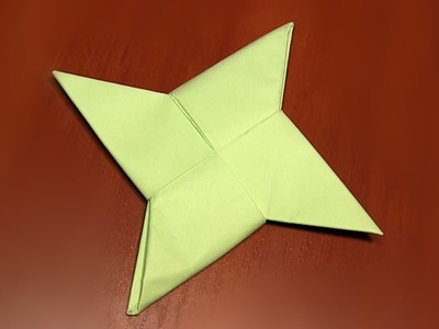 How To Make a Paper Ninja Star (Shuriken)