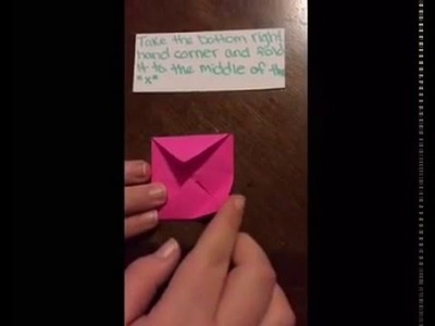 How to Make a Paper Rose Out of a Sticky Note