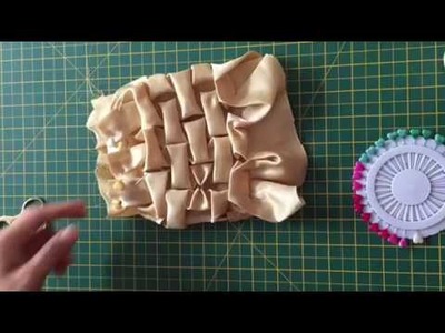 How to make a pin cushion (Smocking bow tie) by Rose