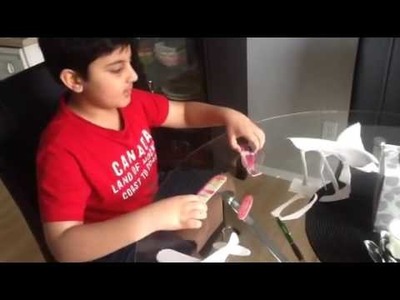How to Make a Plane Out of Thermocol