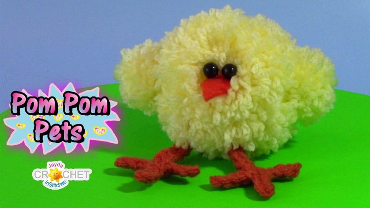 How To Make a Pom Pom Baby Chick Tutorial