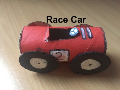 How to make a race car out of cardboard