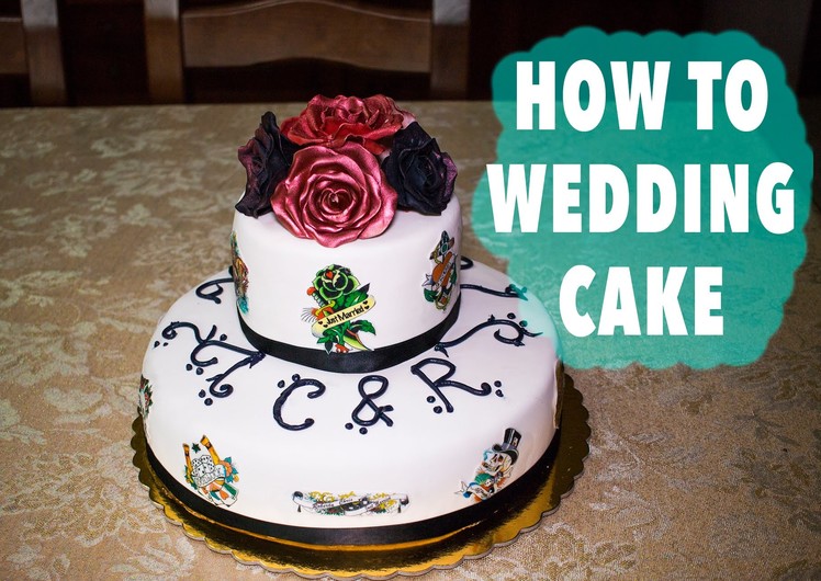 HOW TO MAKE A ROCK WEDDING CAKE