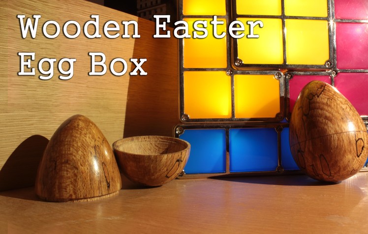 How to make a Wooden Easter egg box #8