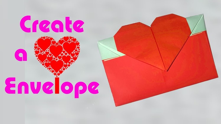 How to Make an Origami Heart Envelope for your Lover