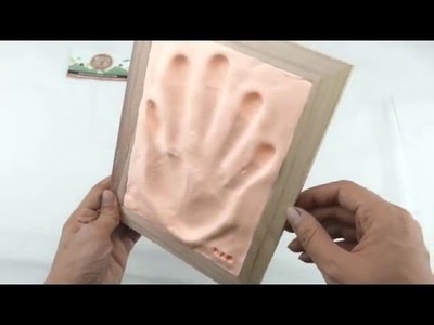 How To Make Baby Hand Foot Imprints in 10 minutes with Clay