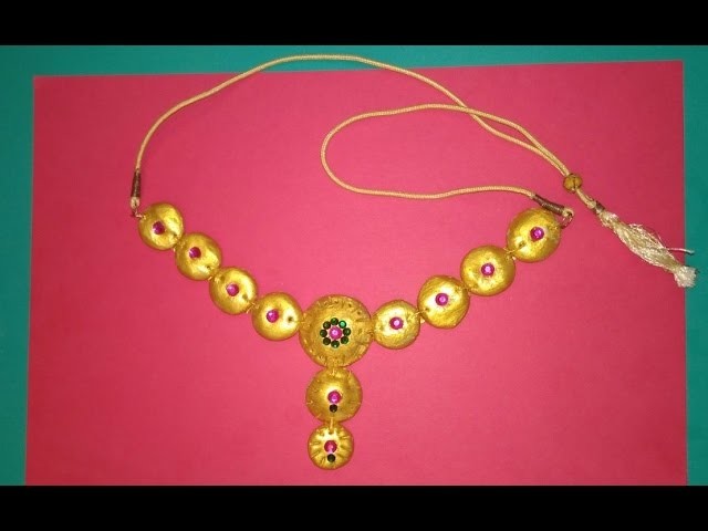 How to make beautiful necklace using m-seal