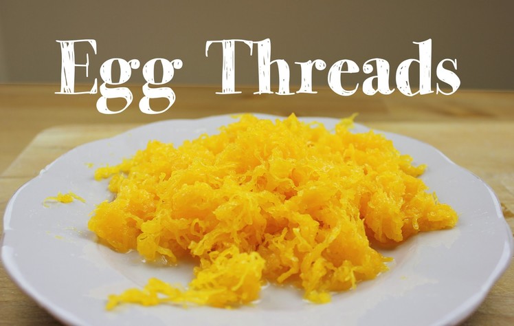 How to make Egg Threads | Fios de Ovos receita