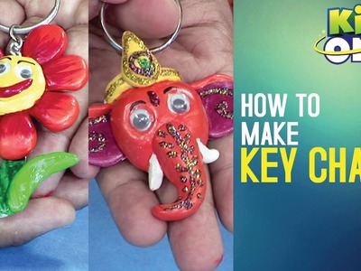 How to Make Key Chains | Easy Crafts for Kids | Creative Corner
