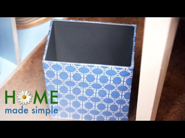 How To Make Over Your Waste Basket | Home Made Simple | OWN