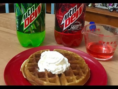 How To Mountain Dew Waffles Code Red Syrup