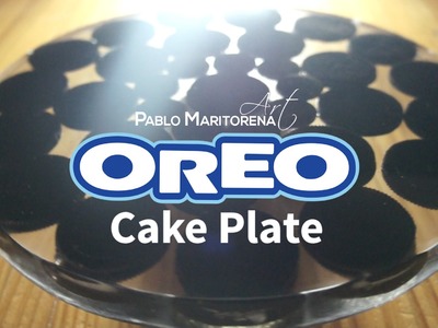 Resin Oreo cake plate: How to make