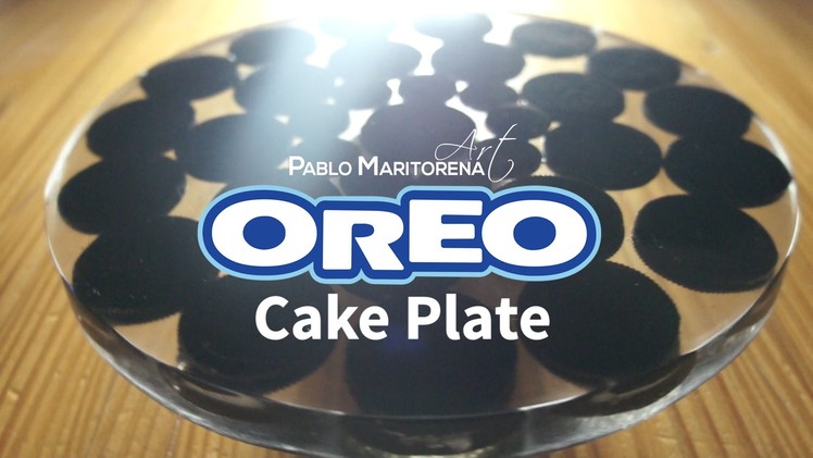 Resin Oreo cake plate: How to make