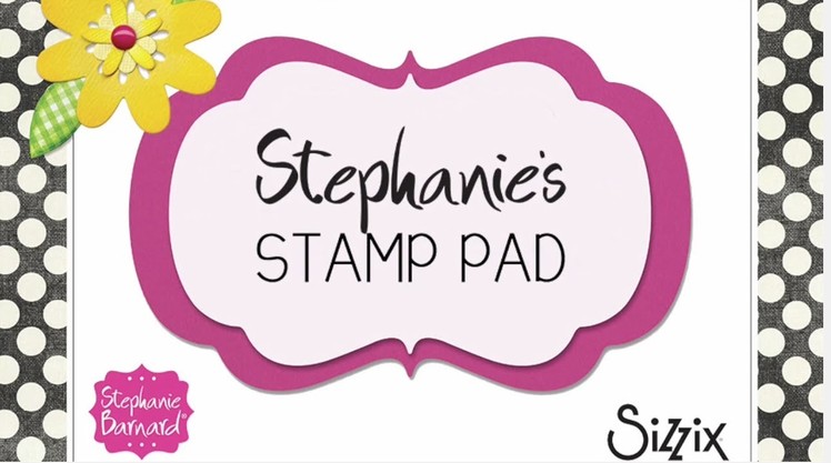 Stephanie's Stamp Pad #26 - How to Make a Lively Flip it Card with Embossing