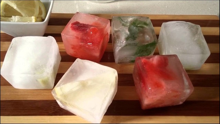 SUMPRI ICE Molds -How To Make Giant Ice Cubes?