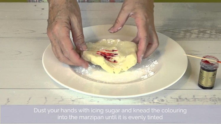 Bake Club presents: How to Colour Marzipan