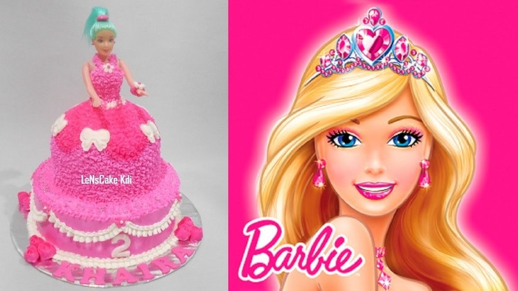 Barbie Cake How to Make Easy