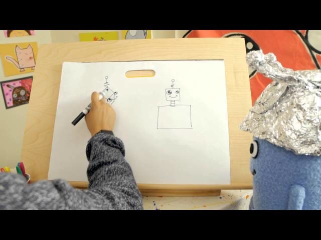 Beanie & Bren: How to Draw a Robot