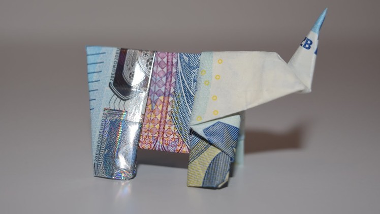 Euro Origami: Elefant | 20 Euro | Easy tutorials and how-to's for everyone #Urbanskills