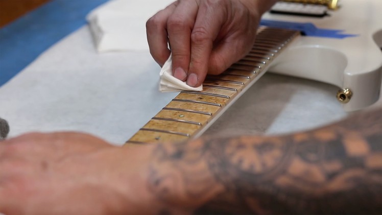 How To Clean a Guitar Fretboard by Kiesel Guitars