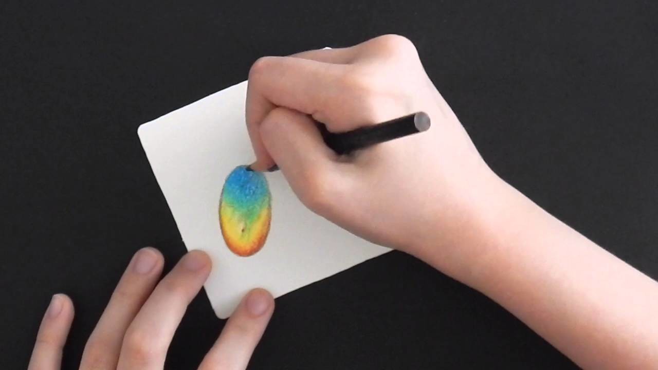 How To Draw an Ammolite Gemstone