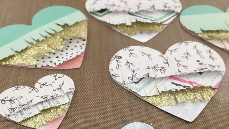 How To ~ Fringed Hearts - Maggie Holmes Bloom Inspired