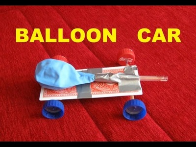 How to make a balloon powered car - SCIENCE PROJECT