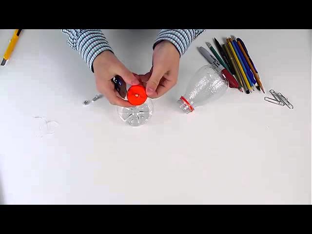 How To Make a Beautiful Pen Holder with old Plastic Bottle