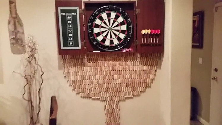 How to make a cool dart board back on Stu's Channel
