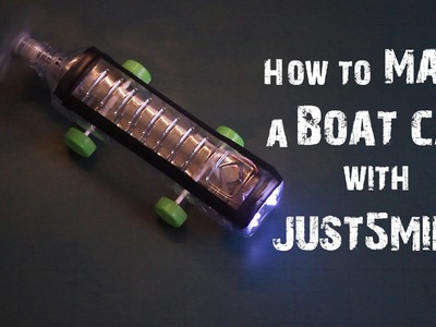 How to make a FANTASTIC BOAT CAR with Just 5 mins