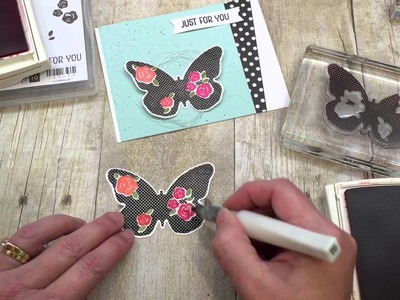 How to make a fun Butterfly Card for Spring!