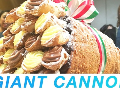 How to make a GIANT Cannoli Cake | Meet Chris